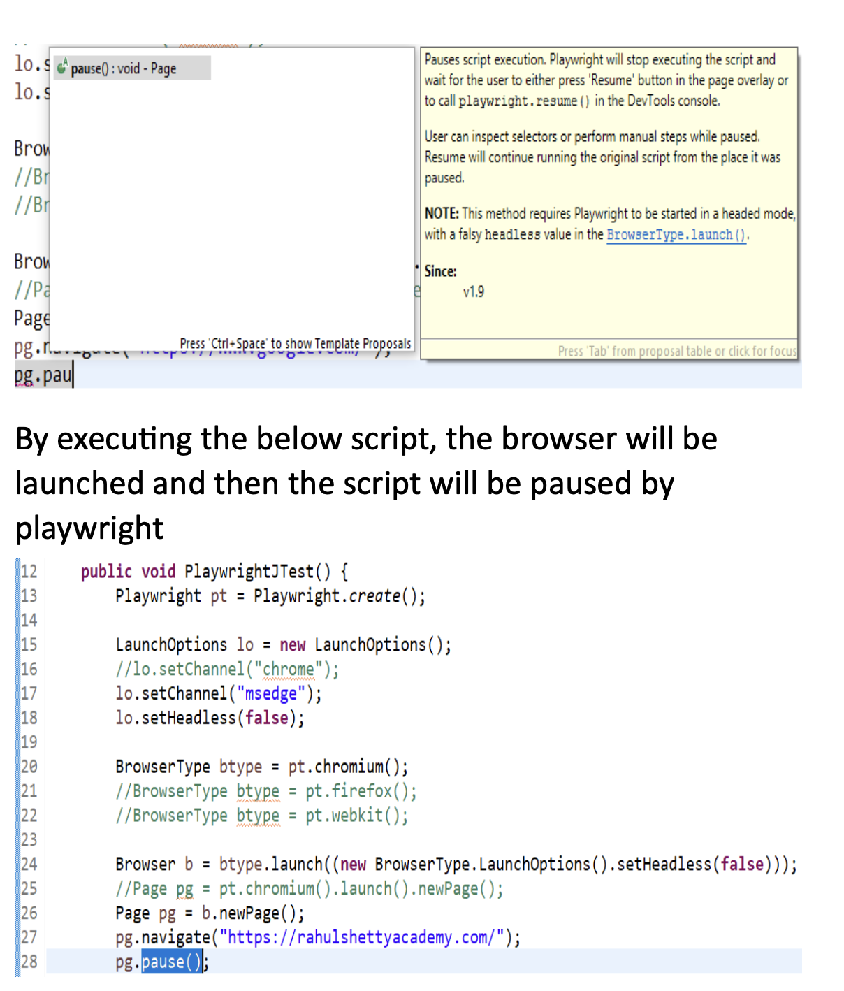 Incpactor Browser Inspector feature and initiate the opening of numerous browser tabs ...