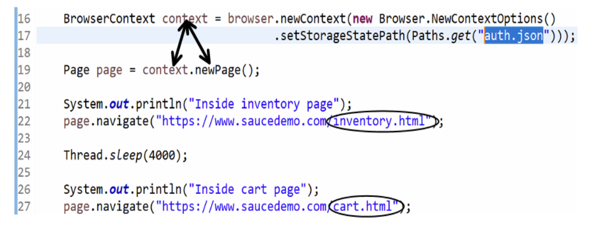 Authenticate automatically using Json file in Playwright-Java - Rahul ...