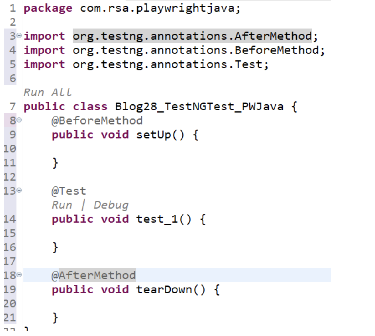 Create TestNg Test using Playwright Java - Rahul Shetty Academy Blog