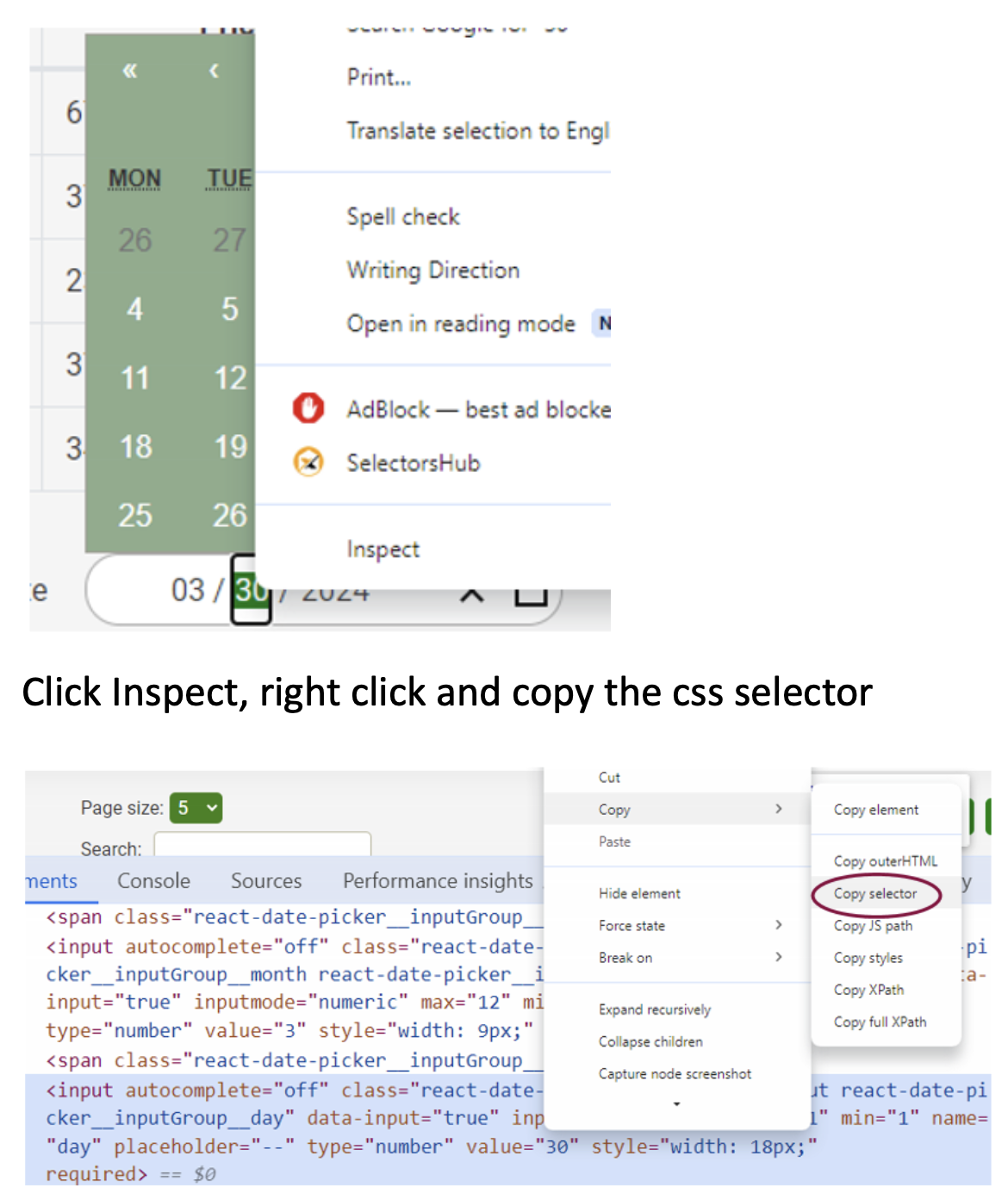 Handle Calendars and Date picks using Playwright Java - Rahul Shetty ...