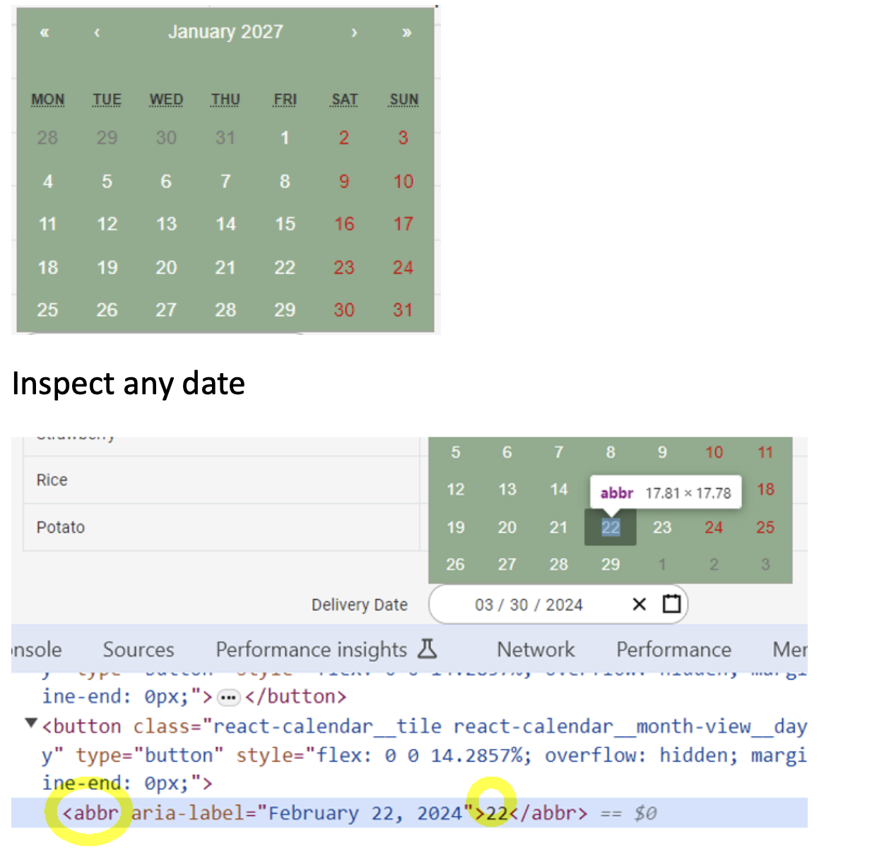 Handle Calendars and Date picks using Playwright Java - Rahul Shetty ...